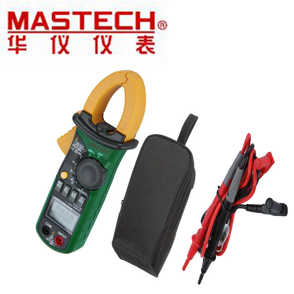 MS2108A Digital Clamp Meter Amper multimeter Current Clamp Pincers AC/DC Current Voltage Capacitor Resistance Tester
MS2108A Digital Clamp Meter Amper multimeter Current Clamp Pincers AC/DC Current Voltage Capacitor Resistance Tester