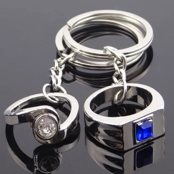 FREE SHIPPING BY DHL 100pairs/lot New Zinc Alloy Couple Keychains with Rhinestone Ring Novelty Keyrings for Lovers
FREE SHIPPING BY DHL 100pairs/lot New Zinc Alloy Couple Keychains with Rhinestone Ring Novelty Keyrings for Lovers