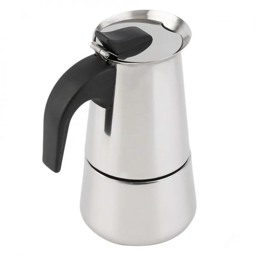 Moka Coffee Maker Pot Stovetop Stainless Steel Latte Percolator For Home Office Kitchen E2S
Moka Coffee Maker Pot Stovetop Stainless Steel Latte Percolator For Home Office Kitchen E2S