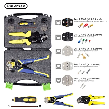 Multi stripper Wire Crimpers Engineering Ratcheting Crimping Pliers Ferrule Crimper Tool Cord End Terminal Cutting Pliers
Multi stripper Wire Crimpers Engineering Ratcheting Crimping Pliers Ferrule Crimper Tool Cord End Terminal Cutting Pliers