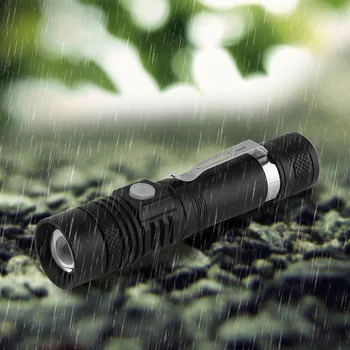 Led Handheld Flashlight Zoomable Waterproof 18650 Battery USB Rechargeable 2000 Lumen Cree XML T6 Mini Small Led Torch Lanater
Led Handheld Flashlight Zoomable Waterproof 18650 Battery USB Rechargeable 2000 Lumen Cree XML T6 Mini Small Led Torch Lanater
