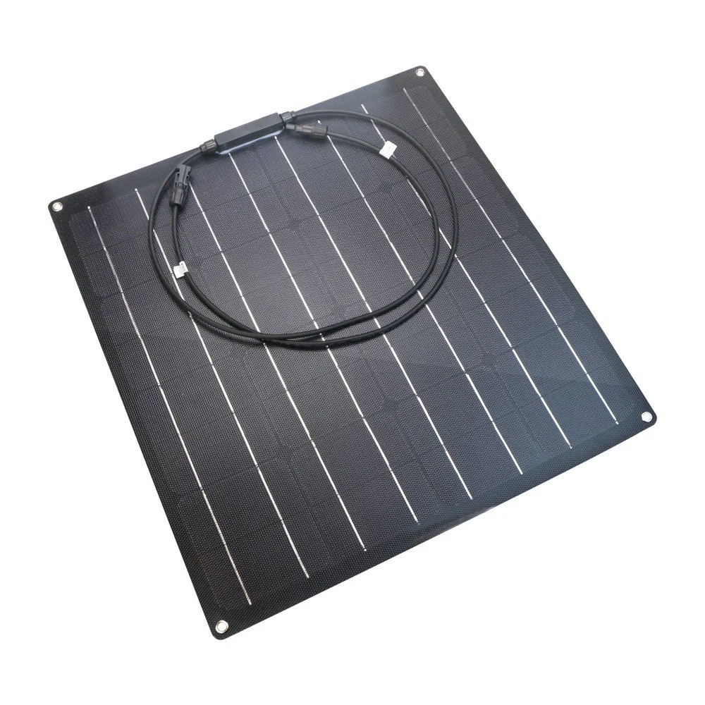 Semi Flexible Solar Panel 50W ETFE Photovoltaic Solar Panel (Corrosion-resistant) with MC4 connectors
Semi Flexible Solar Panel 50W ETFE Photovoltaic Solar Panel (Corrosion-resistant) with MC4 connectors