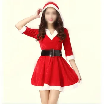 Women's Santa Claus Christmas Costume Cosplay Party Outfit Fancy Gold Velvet Dress Cute Santa Claus Suit
Women's Santa Claus Christmas Costume Cosplay Party Outfit Fancy Gold Velvet Dress Cute Santa Claus Suit