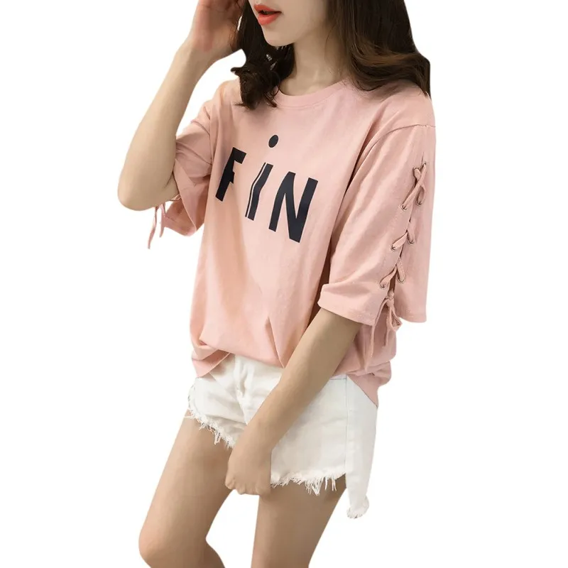 2017 Women Summer T shirt Fashion FIN Letters Printing t-shirt Short sleeve plus size O-neck t-shirt top
2017 Women Summer T shirt Fashion FIN Letters Printing t-shirt Short sleeve plus size O-neck t-shirt top