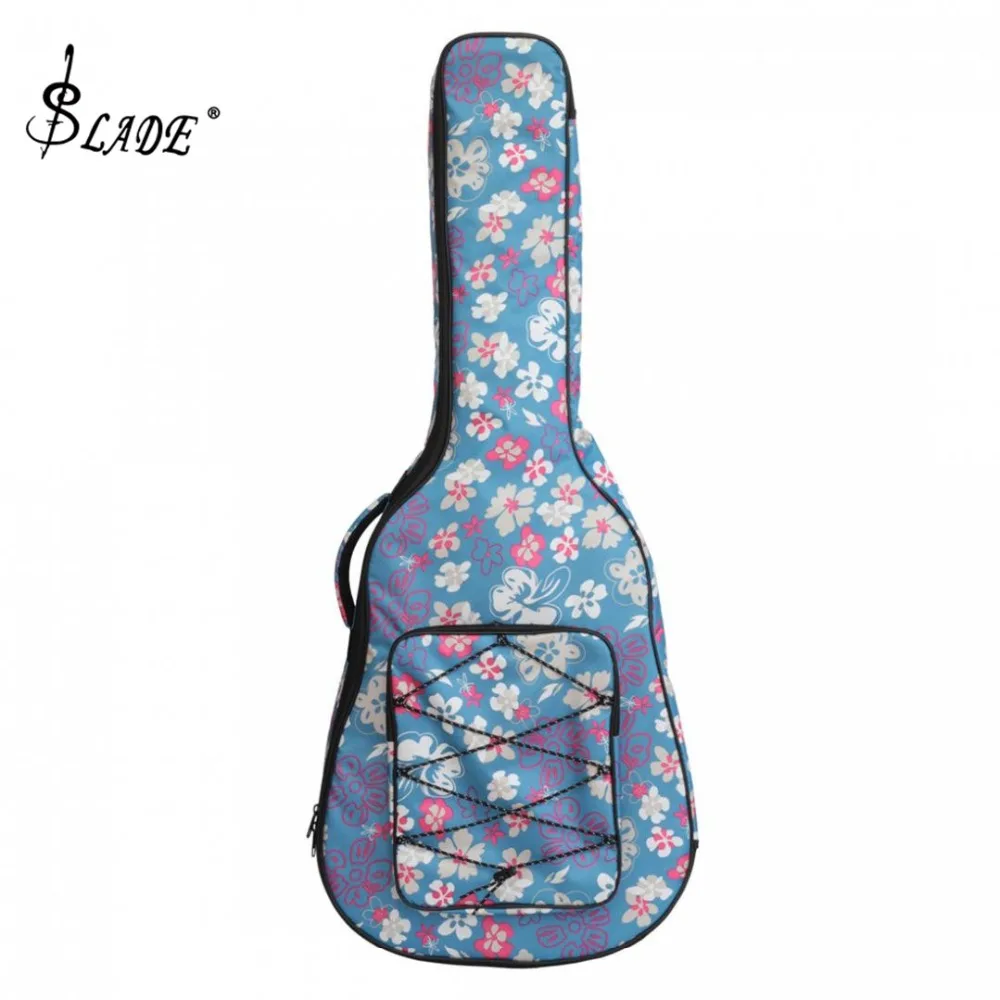 40/41 Inch Flower Printed Folk Acoustic Guitar Case Gig Bag Canvas Pad 10mm Cotton Thickening Soft Cover Waterproof Backpack
40/41 Inch Flower Printed Folk Acoustic Guitar Case Gig Bag Canvas Pad 10mm Cotton Thickening Soft Cover Waterproof Backpack