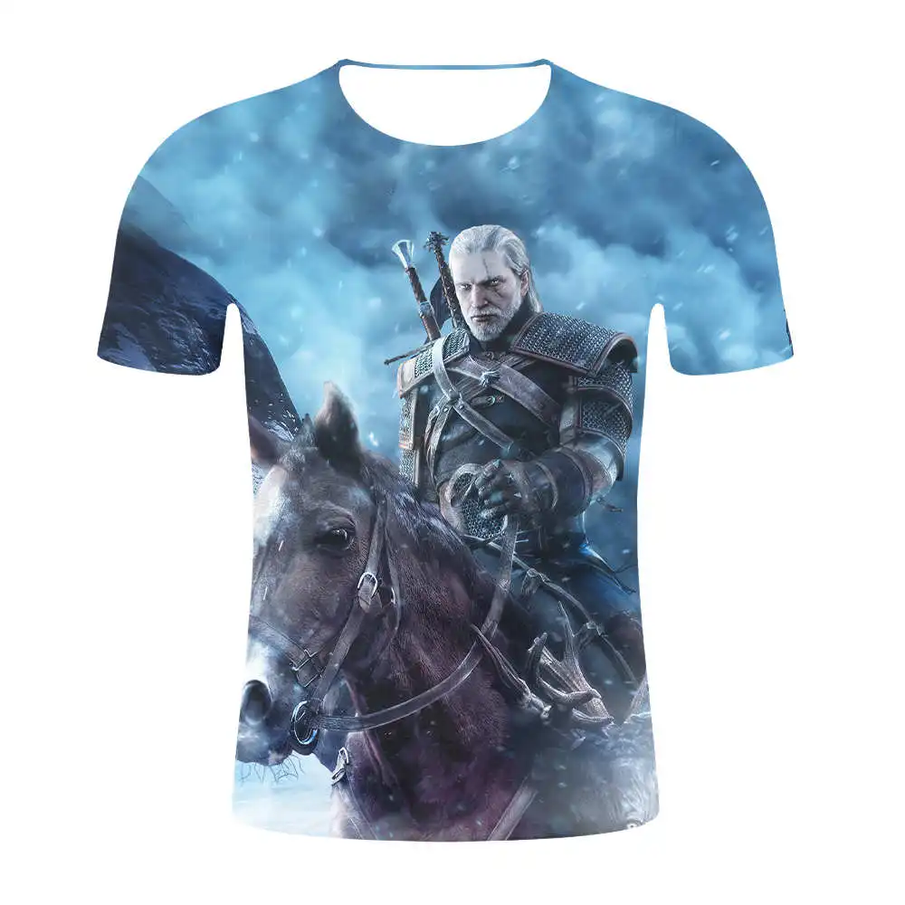 2019 Summer 3D The Witcher T-Shirts Men Women 3D Geralt of Rivia men's T Shirt Short Sleeve Tops Tee Funny Camisetas Hombre
2019 Summer 3D The Witcher T-Shirts Men Women 3D Geralt of Rivia men's T Shirt Short Sleeve Tops Tee Funny Camisetas Hombre