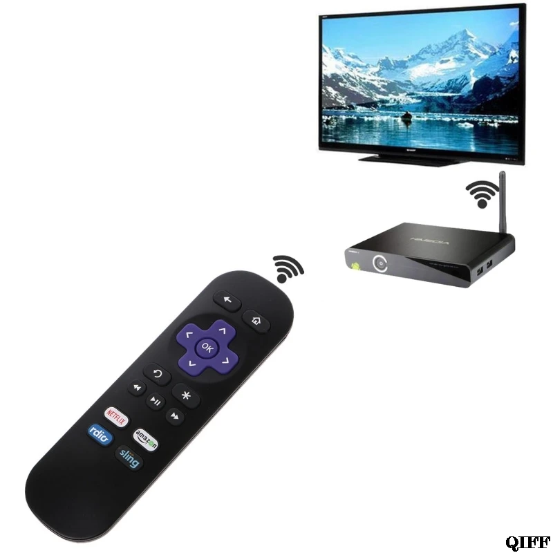 Drop Ship&Wholesale Replacement Remote Control Sling Key For ROKU 1/2/3/4 LT HD XD XS Media Player APR28
Drop Ship&Wholesale Replacement Remote Control Sling Key For ROKU 1/2/3/4 LT HD XD XS Media Player APR28