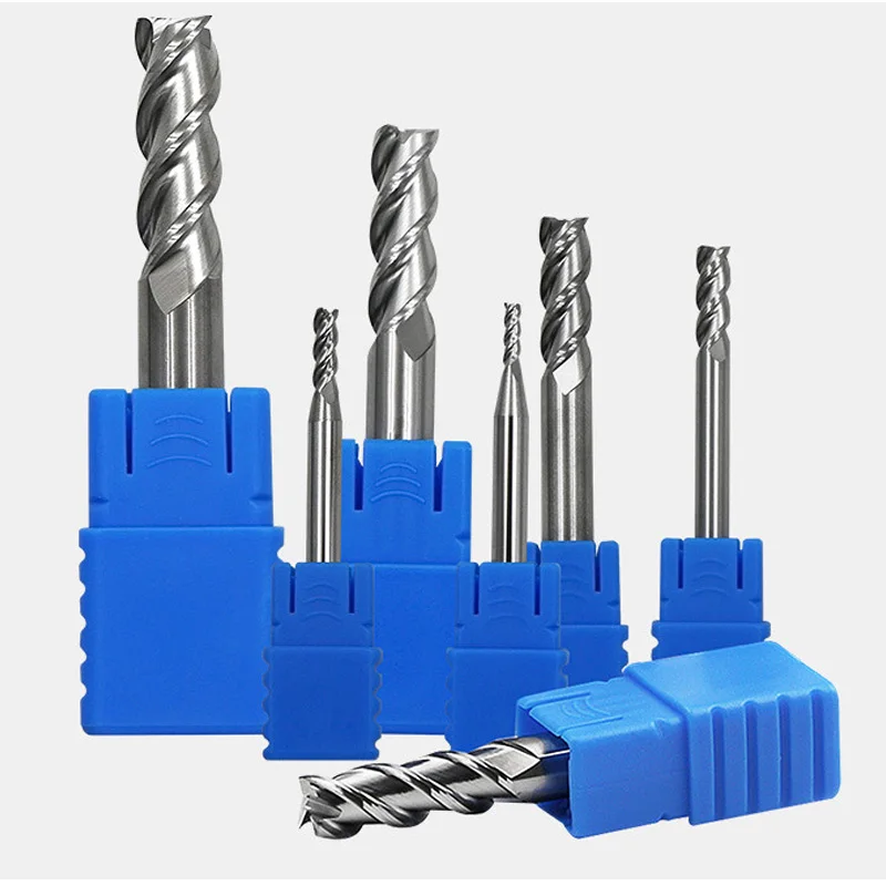 1Pcs HRC 45° Tungsten Steel Flat Milling Cutter 3 Flute End Mills Spiral Router Bit CNC Steel Alloy End Mill 4/5/6 / 10mm Shank
1Pcs HRC 45° Tungsten Steel Flat Milling Cutter 3 Flute End Mills Spiral Router Bit CNC Steel Alloy End Mill 4/5/6 / 10mm Shank