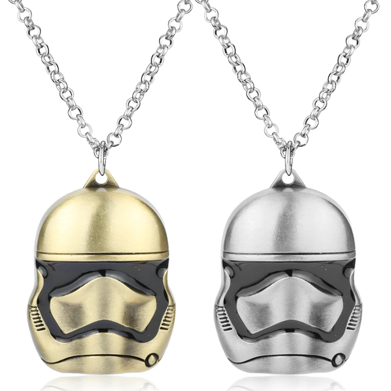 MQCHUN Star Wars Necklace Stormtrooper Darth Vader Mask Necklace Long Link Chain Pendants Necklaces for Women Men Steampunk
MQCHUN Star Wars Necklace Stormtrooper Darth Vader Mask Necklace Long Link Chain Pendants Necklaces for Women Men Steampunk