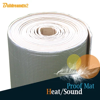 Buildreamen2 1 Roll 10sqm 400" x 40" Car Heat Proof Sound Shield Insulation Noise Control Material Mat Sheet Deadener Deadening
Buildreamen2 1 Roll 10sqm 400" x 40" Car Heat Proof Sound Shield Insulation Noise Control Material Mat Sheet Deadener Deadening