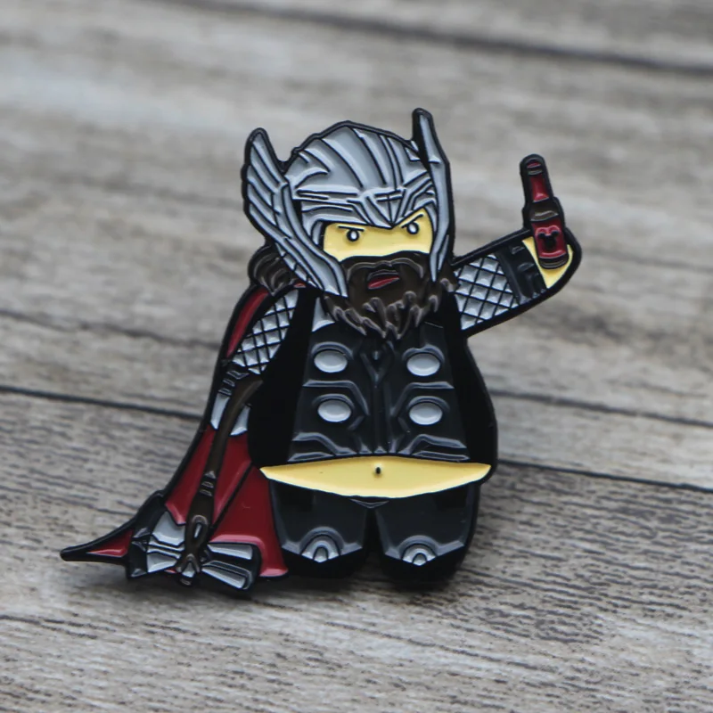 L1410 The Film Thor Metal Brooches and Pins Enamel Pin for Backpack/Bag Badge Brooch Collar Jewelry Gifts
L1410 The Film Thor Metal Brooches and Pins Enamel Pin for Backpack/Bag Badge Brooch Collar Jewelry Gifts