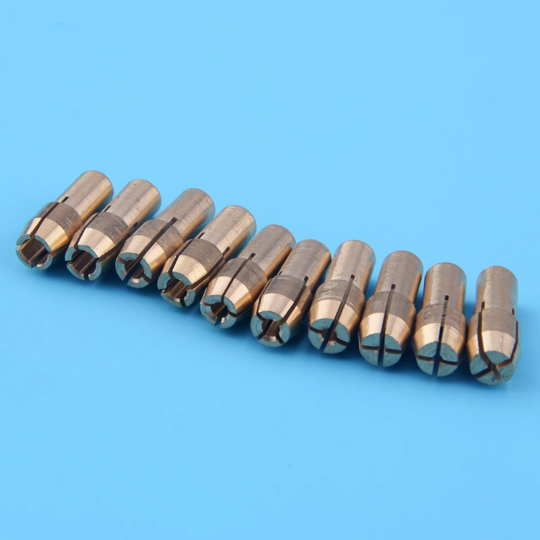 LETAOSK 10Pcs 4.8mm Shank 0.5-3.2mm Brass Drill Chuck Collet Bits Fit for Dremel Rotary Tool
LETAOSK 10Pcs 4.8mm Shank 0.5-3.2mm Brass Drill Chuck Collet Bits Fit for Dremel Rotary Tool