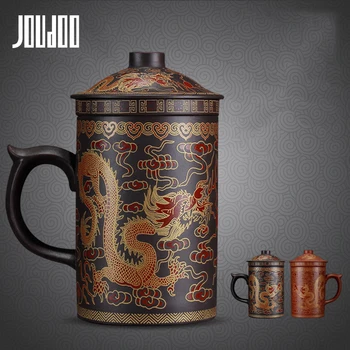 JOUDOO Round Purple Queen of Pu'er Filter Tea Cup Ceramic Cups Office Cups Gift Travel Kung Fu for Teas 300ML 35
JOUDOO Round Purple Queen of Pu'er Filter Tea Cup Ceramic Cups Office Cups Gift Travel Kung Fu for Teas 300ML 35