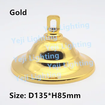135mm 155mm 180mm gold ceiling rose ceiling canopy for led pendant lamp chandelier light floor lamp Lighting accessories
135mm 155mm 180mm gold ceiling rose ceiling canopy for led pendant lamp chandelier light floor lamp Lighting accessories