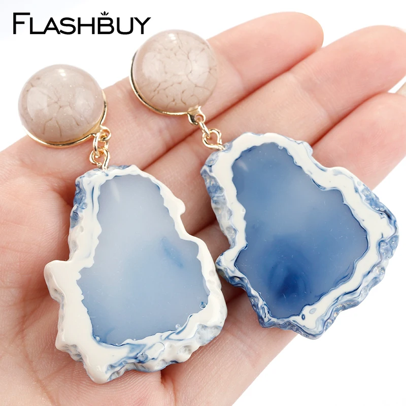 Flashbuy Irregular Drop Earrings For Women Geometric Dangle Earrings Wholesale Pendientes Fashion Jewelry Gift
Flashbuy Irregular Drop Earrings For Women Geometric Dangle Earrings Wholesale Pendientes Fashion Jewelry Gift