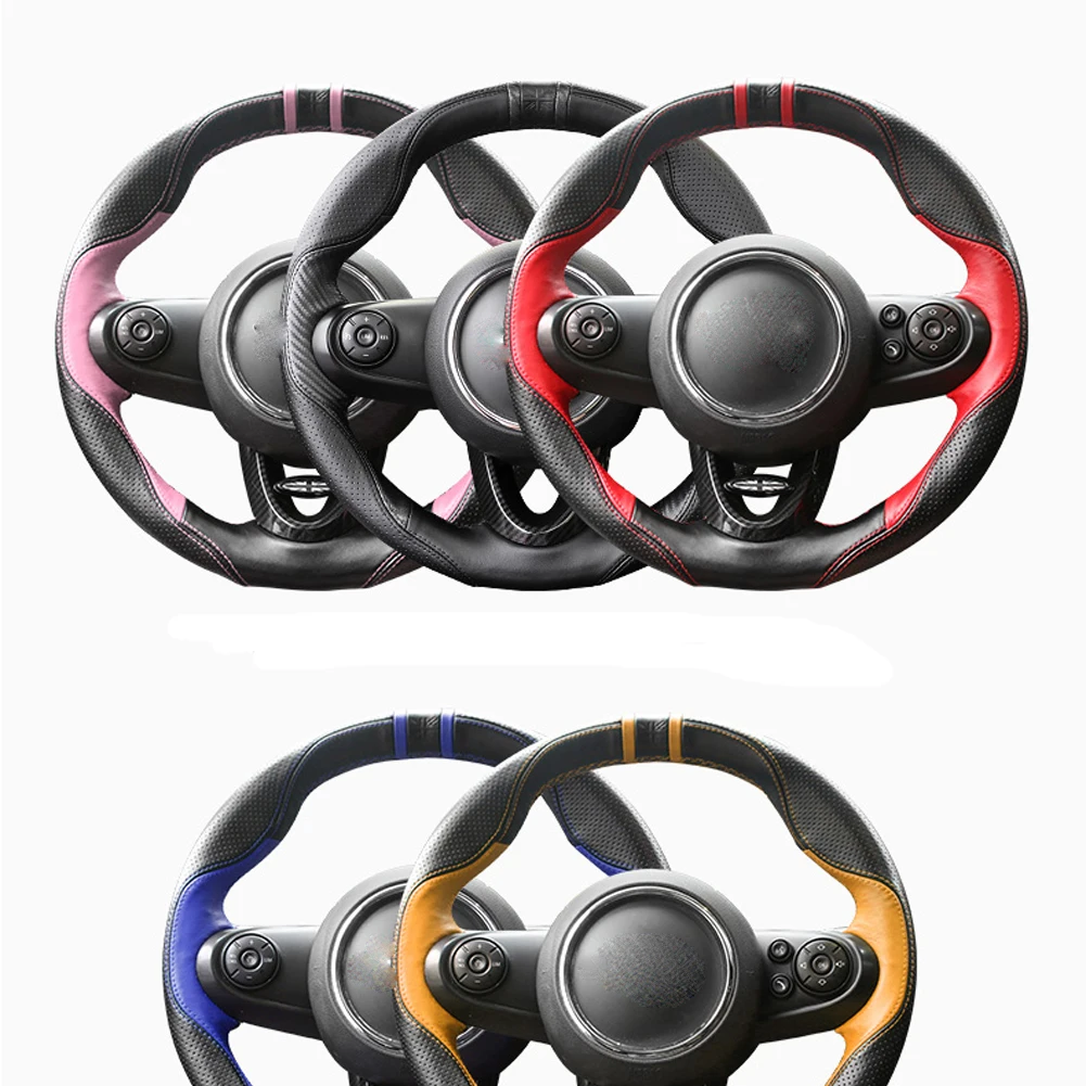 Hand Sewing by youself Genuine Leather Car Steering Wheel Cover for DIY for Mini Cooper R56 R55 R60 R61 R57
Hand Sewing by youself Genuine Leather Car Steering Wheel Cover for DIY for Mini Cooper R56 R55 R60 R61 R57
