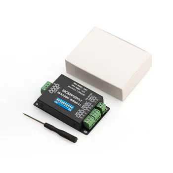 PX24506 DMX 512 Decoder Driver RGB Amplifier Control Controller For LED Light 12-24V
PX24506 DMX 512 Decoder Driver RGB Amplifier Control Controller For LED Light 12-24V