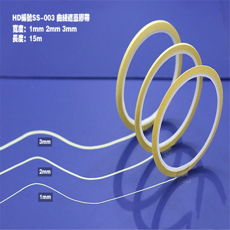 3pcs/lot Model spraying Dedicated Turn bending line Marking tape Cover tape Very Fine
3pcs/lot Model spraying Dedicated Turn bending line Marking tape Cover tape Very Fine
