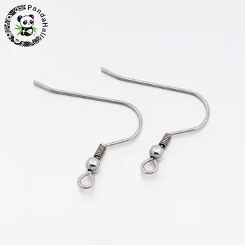 500pcs 304 Stainless Steel Earring Hooks Clasps for Jewelry Making DIY Earring Accessories 21.5x27x3mm Hole: 2mm Pin: 0.6mm
500pcs 304 Stainless Steel Earring Hooks Clasps for Jewelry Making DIY Earring Accessories 21.5x27x3mm Hole: 2mm Pin: 0.6mm
