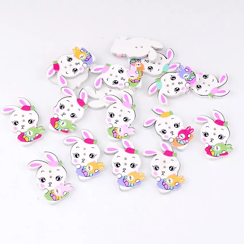 10pcs Mixed 2 Holes Cartoons Rabbit Pattern Back White Wood Sewing Buttons Scrapbooking 20x34mm F0082
10pcs Mixed 2 Holes Cartoons Rabbit Pattern Back White Wood Sewing Buttons Scrapbooking 20x34mm F0082
