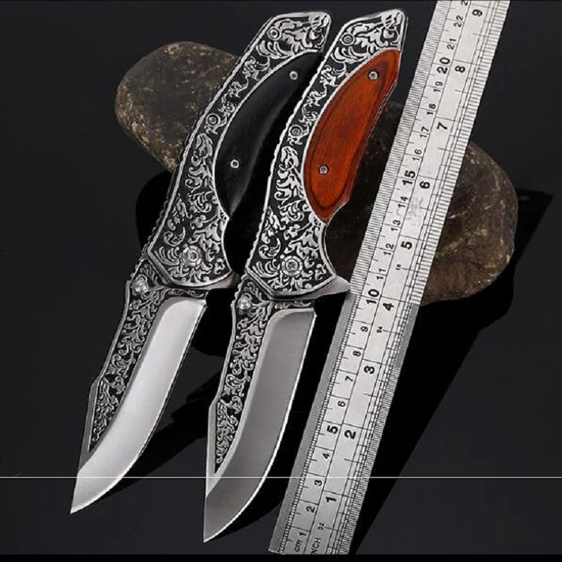 High hardness folding knife camping tactical outdoor tool multi-function survival knife
High hardness folding knife camping tactical outdoor tool multi-function survival knife