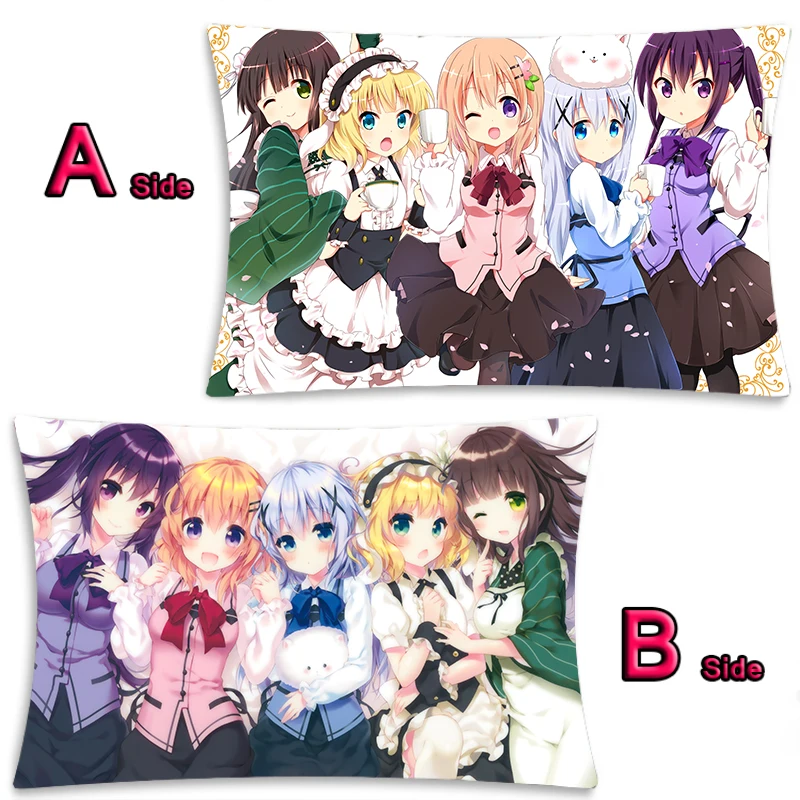 Anime Gochuumon wa Usagi Desu ka Hoto Kokoa Cute Dakimakura Hugging Body Pillow Case Bed Cushion Pilow Cover 2WAY 35x55cm
Anime Gochuumon wa Usagi Desu ka Hoto Kokoa Cute Dakimakura Hugging Body Pillow Case Bed Cushion Pilow Cover 2WAY 35x55cm