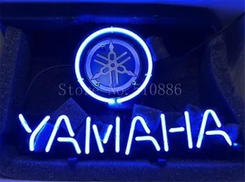 NEON SIGN For Yamaha Motorcycle and Engine Real Garage GLASS Tube BEER BAR PUB store display Shop Light Signs 17*14"
NEON SIGN For Yamaha Motorcycle and Engine Real Garage GLASS Tube BEER BAR PUB store display Shop Light Signs 17*14"