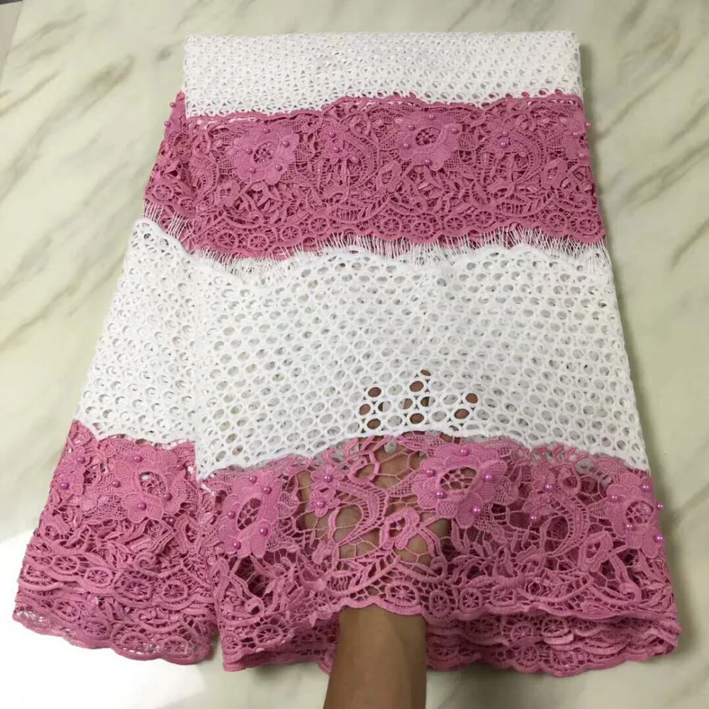 Latest pink Color French African Mesh Net Lace Fabric High Quality African Embroidered Tulle Lace Fabric for 2018 Wedding Dress
Latest pink Color French African Mesh Net Lace Fabric High Quality African Embroidered Tulle Lace Fabric for 2018 Wedding Dress