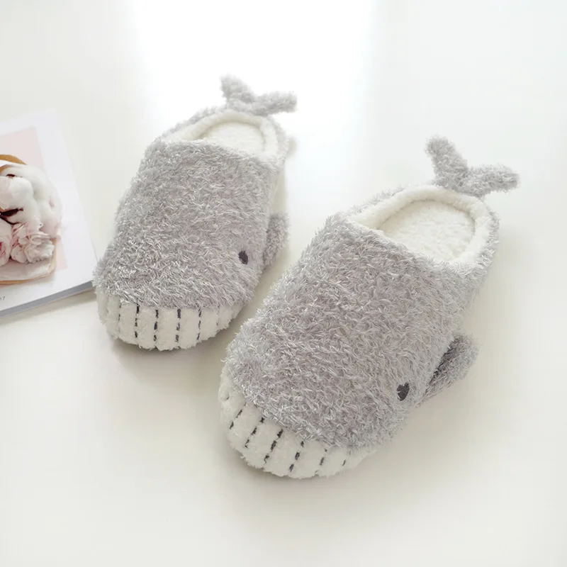 Cartoon Whale Plush Slippers Cute Soft Shoes Stuffed Animal Home House Winter Shoes for Children Women Indoor Slippers Plush Toy
Cartoon Whale Plush Slippers Cute Soft Shoes Stuffed Animal Home House Winter Shoes for Children Women Indoor Slippers Plush Toy