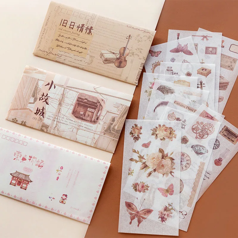 10Sheets Vintage Feather Stickers Kawaii Butterfly Stickers Bullet Journal Paper Sticker For Kids DIY Scrapbooking Diary Albums
10Sheets Vintage Feather Stickers Kawaii Butterfly Stickers Bullet Journal Paper Sticker For Kids DIY Scrapbooking Diary Albums