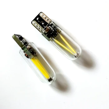 200PCS Newest T10 W5W Led Cob Glass Car Light Placa Led Filament Automobiles Reading Dome Bulb Led Lightings 12 volt
200PCS Newest T10 W5W Led Cob Glass Car Light Placa Led Filament Automobiles Reading Dome Bulb Led Lightings 12 volt