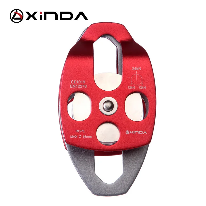 XINDA Professional Double Wheels Pulley Gear For Mountaineering Rock Climbing Rescue High Altitude Carriage pulley Equipment
XINDA Professional Double Wheels Pulley Gear For Mountaineering Rock Climbing Rescue High Altitude Carriage pulley Equipment