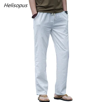 Helisopus Men Linen Cotton Casual Straight Pants Loose Plus Size Chinese Style 2020 Fashion Autumn Trousers
Helisopus Men Linen Cotton Casual Straight Pants Loose Plus Size Chinese Style 2020 Fashion Autumn Trousers