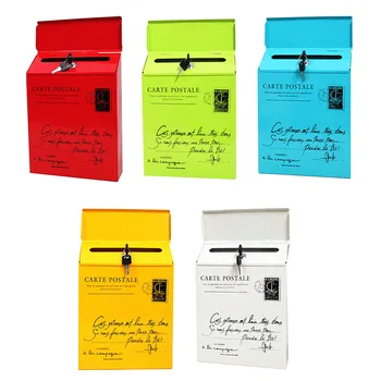Waterproof Outdoor Metal Post Box Letter Mailbox Wall Mounted Lockable 2 Keys Mail Box
Waterproof Outdoor Metal Post Box Letter Mailbox Wall Mounted Lockable 2 Keys Mail Box