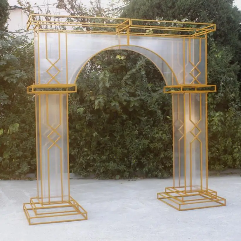 New Sunshine Plate Arch Background Decoration Iron Art Crystal Gate Wedding Stage Decoration Projects Screen
New Sunshine Plate Arch Background Decoration Iron Art Crystal Gate Wedding Stage Decoration Projects Screen