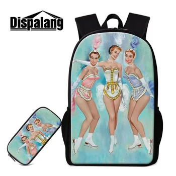 Dispalang Women Backpack 2pcs Sets School Bags and Pen Bag for Teenagers Fancy Skating Printing Girls Backpack With Pencil Case
Dispalang Women Backpack 2pcs Sets School Bags and Pen Bag for Teenagers Fancy Skating Printing Girls Backpack With Pencil Case
