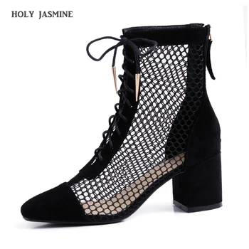Womens Summer Fashion 2019 New Boots for Women High Heel Faux Suede Slim Boots Square Toe Square Heel Lace-Up Ankle Rain Boots
Womens Summer Fashion 2019 New Boots for Women High Heel Faux Suede Slim Boots Square Toe Square Heel Lace-Up Ankle Rain Boots