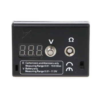 LED Display Atomizer Ohm Meter Reader Resistance Tester For RBA RDA EGO Elronic Cigarette Accessories
LED Display Atomizer Ohm Meter Reader Resistance Tester For RBA RDA EGO Elronic Cigarette Accessories