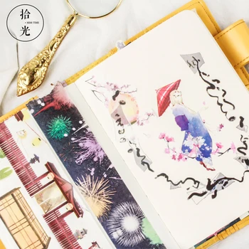 10 pcs/1lot Washi Masking Tapes Fireworks Festival Decorative Adhesive Scrapbooking DIY Paper Japanese Stickers 5M
10 pcs/1lot Washi Masking Tapes Fireworks Festival Decorative Adhesive Scrapbooking DIY Paper Japanese Stickers 5M