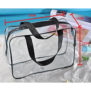 Portable Travel PVC Transparent Zipper Storage bag Insert Handbag Organiser Dual Bag in Bag Makeup Organizer Cosmetics foreign
Portable Travel PVC Transparent Zipper Storage bag Insert Handbag Organiser Dual Bag in Bag Makeup Organizer Cosmetics foreign
