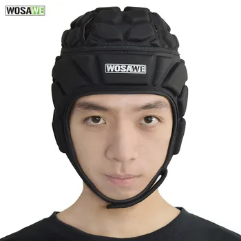 Men Women Profession Football Soccer Goalkeeper Helmet Sports Rugby Scrum Cap Head Guard Goalie Roller Hat Fiber Head Protector
Men Women Profession Football Soccer Goalkeeper Helmet Sports Rugby Scrum Cap Head Guard Goalie Roller Hat Fiber Head Protector