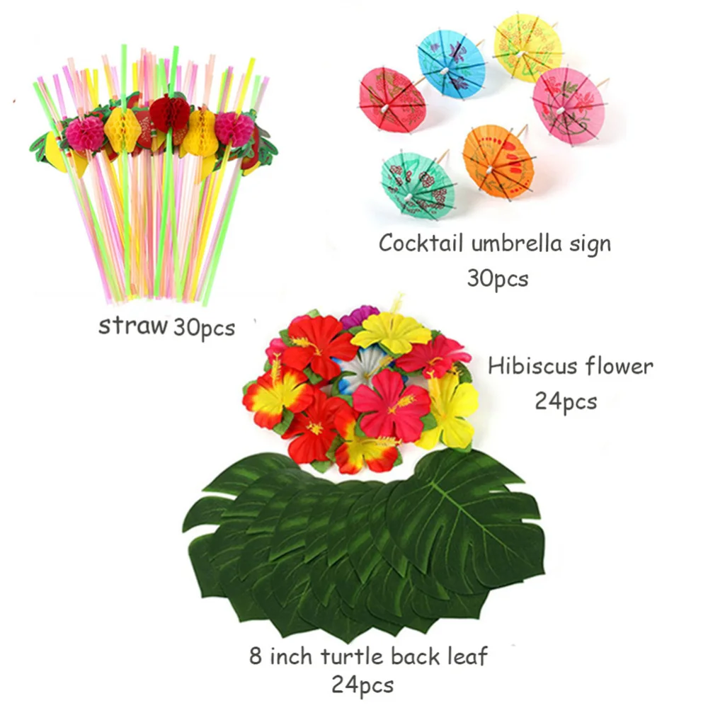 Artificial Tropical Palm Leaves Jungle Party Decoration Set Palm Leaves Hibiscus Flowers Beach Party Decorations
Artificial Tropical Palm Leaves Jungle Party Decoration Set Palm Leaves Hibiscus Flowers Beach Party Decorations