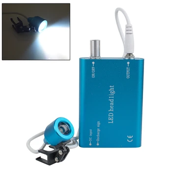 Dentist Dental Tools Teeth Whitening Portable LED Head Light Lamp for Dental Surgical Medical Binocular Loupes Blue
Dentist Dental Tools Teeth Whitening Portable LED Head Light Lamp for Dental Surgical Medical Binocular Loupes Blue