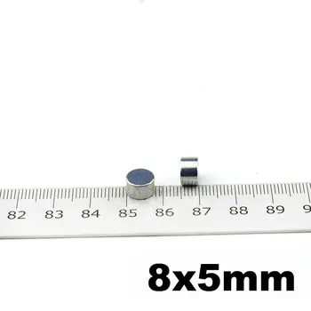 Micro Precision Magnet Cylinder Diameter 8 0.315'' Small Round Disc 8x5 mm Sensor Mini Magnets Teaching Study 150pcs
Micro Precision Magnet Cylinder Diameter 8 0.315'' Small Round Disc 8x5 mm Sensor Mini Magnets Teaching Study 150pcs