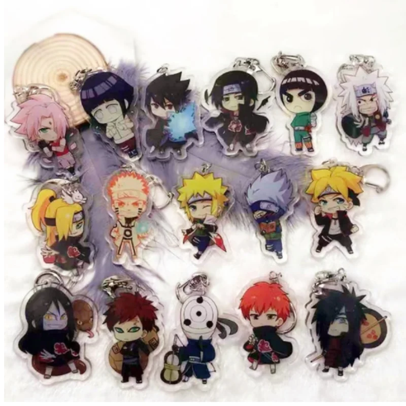 Anime Naruto acrylic keychain Uchiha Obito Deidara Sasori Uchiha Itachi cartoon double-sided pendant Keyring Jewelry Accessory
Anime Naruto acrylic keychain Uchiha Obito Deidara Sasori Uchiha Itachi cartoon double-sided pendant Keyring Jewelry Accessory