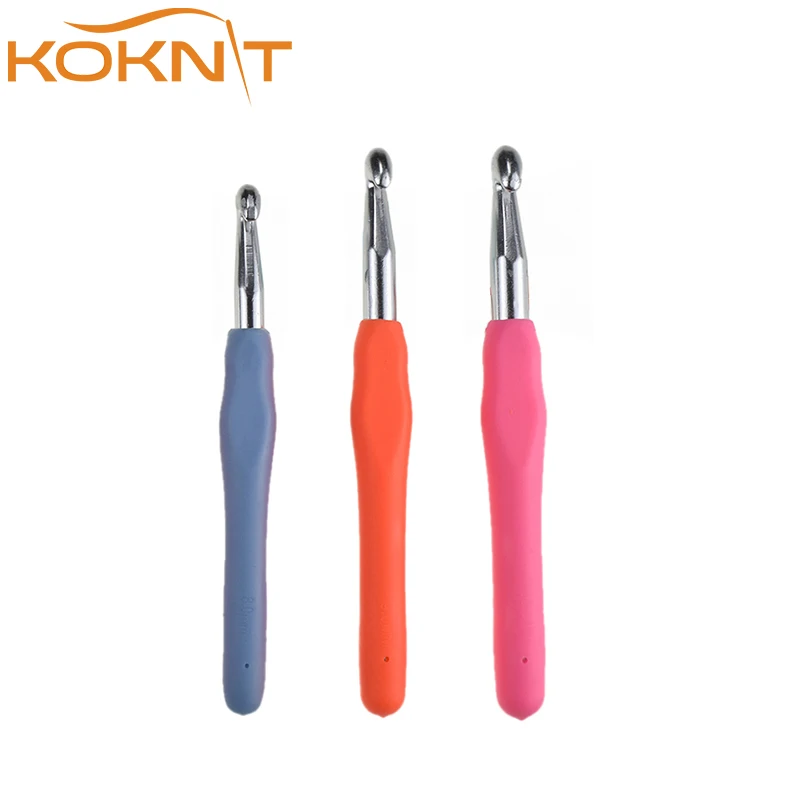 New Big Size Crochet Hooks Soft Grip Handle 8.0-10.0mm Crochet Needles Yarn Weave Yarn Knittin For Women Carpet Tools CH099
New Big Size Crochet Hooks Soft Grip Handle 8.0-10.0mm Crochet Needles Yarn Weave Yarn Knittin For Women Carpet Tools CH099