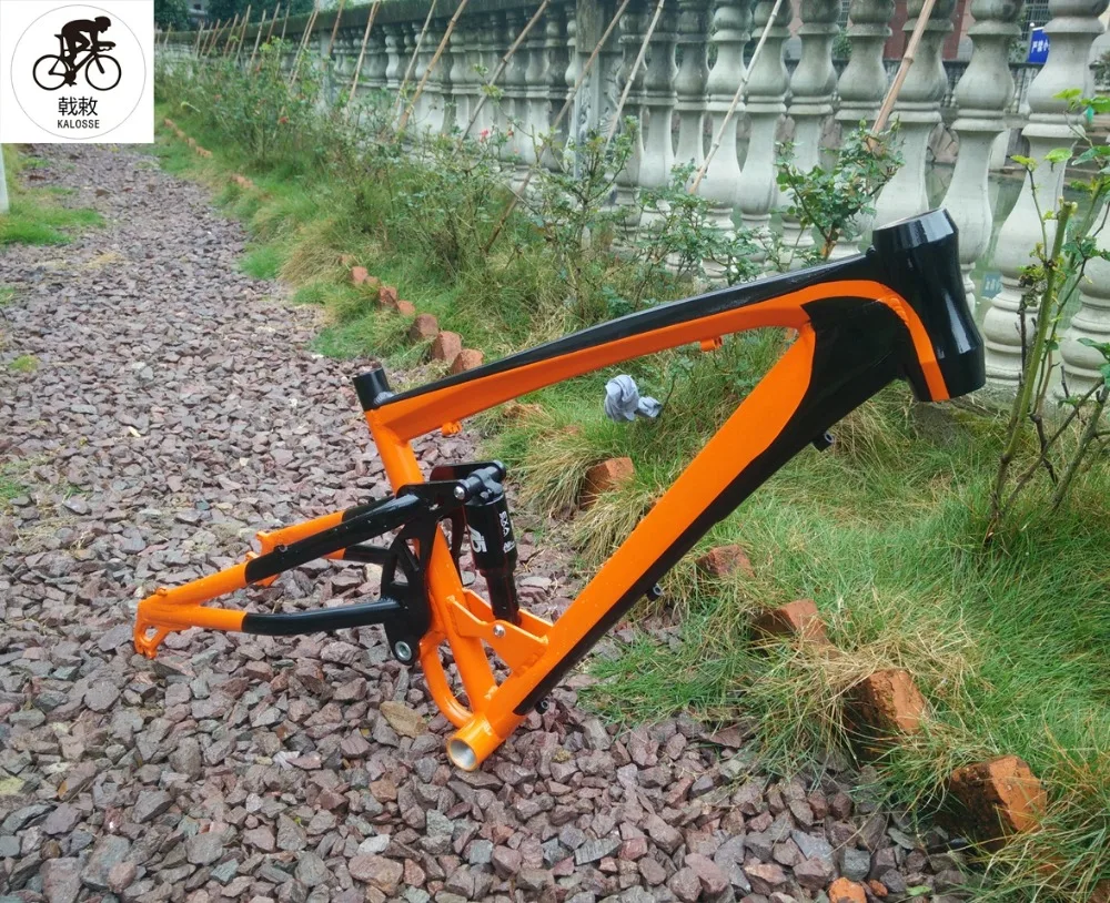 Kalosse Downhill 17 inch Mountain bike frame snow bike frame electrical Beach bicycle frame DIY colors
Kalosse Downhill 17 inch Mountain bike frame snow bike frame electrical Beach bicycle frame DIY colors