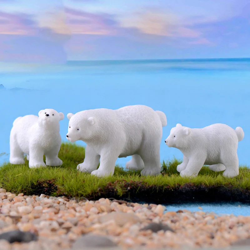 ZOCDOU 1 Pieces Polar Bear White Oso Sea Bears Small Model Statue Figurine Micro Crafts Ornament Miniatures Car DIY Room Decor
ZOCDOU 1 Pieces Polar Bear White Oso Sea Bears Small Model Statue Figurine Micro Crafts Ornament Miniatures Car DIY Room Decor