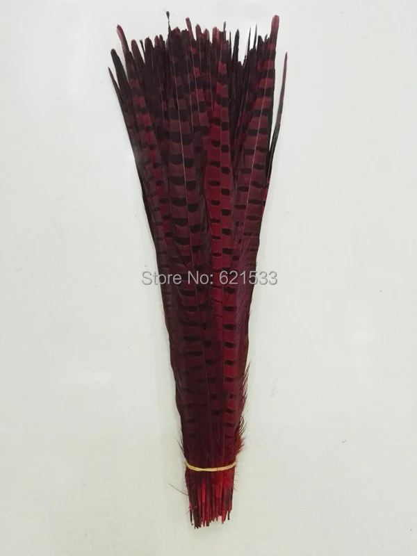 50pcs/lot!16-18inches 40-45CM Red pheasant feathers natural ringneck pheasant tails,decorative feathers plumes for wedding 
50pcs/lot!16-18inches 40-45CM Red pheasant feathers natural ringneck pheasant tails,decorative feathers plumes for wedding
