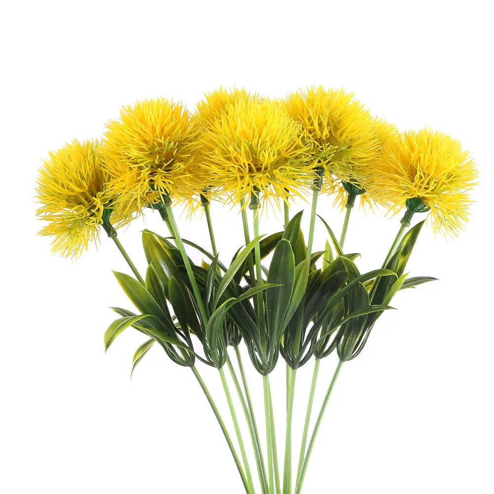 10Pcs/bag 3 Colors Artificial Dandelion Plastic Simulation Plant Flower For Wedding Home Decoration fleurs artificielles
10Pcs/bag 3 Colors Artificial Dandelion Plastic Simulation Plant Flower For Wedding Home Decoration fleurs artificielles